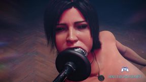 Lara 50K Celebration Final - Monster Dildo Facefuck - Tomb Raider (4K 60fps)