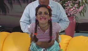 max gives her the full treatment