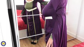 Big breasted Camilla gets fucked in her medieval dress