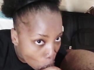 When I Signal U To Cum My Way Throat Screw Me Facial The Face With Your Cock Be Careful Of My Marvelous Black Eyes - Mastermeat1