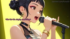 You were desperately trying to fill idol Zoey with your semen (Sex JOI)