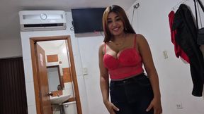 The Very Daring Girl Decided to Fuck in a Motel, Without a Condom with a Customer