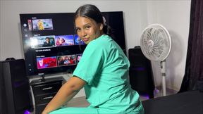 Special service by my nurse neighbor