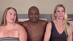 Busty BBW MILFs with massive tits, hungry for cock, getting their tight cunts fucked senseless by monster dicks