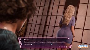 Ep7: Quickie Massage: Diana - Quiet Questions, Clues, and Temptation