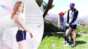 Ella Cruz And Lola Leda Gobble Up A Huge Cock &amp; Swallow It Deep Down Into Their Throats - Exxxtra Small