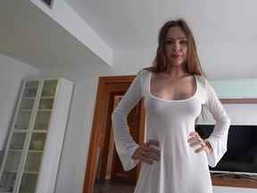 Busty girlfriend's mom let him fuck her ass for a favor