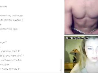 Golden-Haired Gal on adult livecam