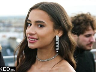 BLACKED Small Blond runway model Christy is hungry for BBC