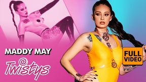 Things Get Hot And Heated As Busty Maddy May Rubs Her Clit And Fingers Herself