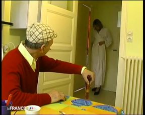 A Pretty Wife Offers to a Grandfather in Front of Her Husband!