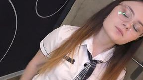 Petite Teen Vivien Doll Loves Her Black Math Teacher's Big Black Cock