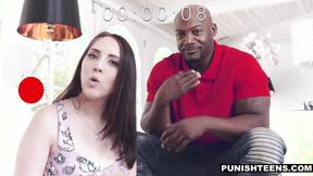 ”Nikey Huntsman takes retribution on her cheating Boyfriend with a huge black dick”