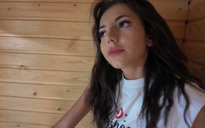 Fucking My Tight Pussy 18 Years Old Stepsister Before Our Parents Come Back