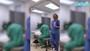 Fit HOT MOM Nurse Gets Fired for Masturbating at Work