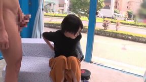 Begging for it in the crowded subway, Japan's naughtiest teens.