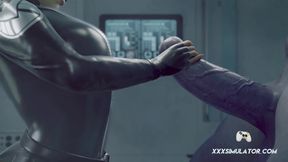 3D Vixen Rides Monster Dick &amp; Moans for More