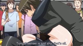 Submissive brunette publicly fucked and left for free use