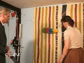 Spanked by a man and woman