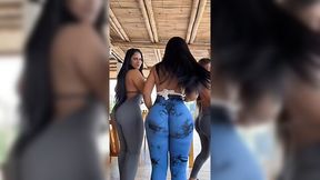 Fine as hell Latina Tik-Tok slut's THICC BODY COMPILATION