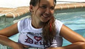 sexy models in wet t-shirts