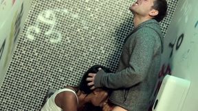 Beautiful girl with big boobs does sex with stranger