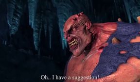 3d animation - the borders of the tomb raider