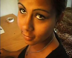 Gorgeous sexual performance of brunette Alexandra nice boobs