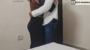 Indian Muslim Stepsister Sana Fucked by Young Amateur Stepbrother in Doggy Style Homemade POV