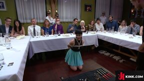 ”Whore Served Up & Screwed for Dinner in Public Disgrace”