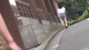 Japanese Banzai-Gasm: Outdoors, Threesome, Hairy Jugs Hulk Out