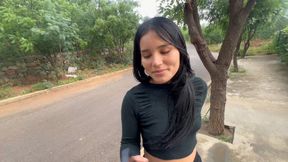 CASUAL SEX WITH STRANGER, I invite young Latina to my apartment to fuck her