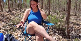 Juicy brunette went on a trip with her best friend's relative and got fucked