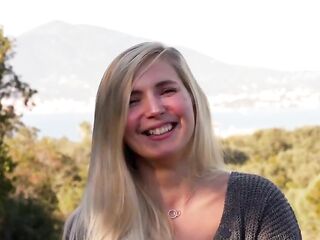 Chloe, a sexy golden-haired, craves hard sex!