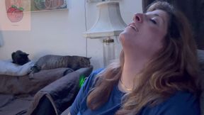 Movie night with stepMom ends with blowjob