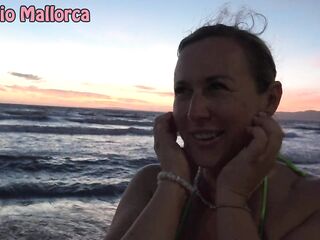 Banging a Curvy Large Melons German Tourist Picked up in the Beach