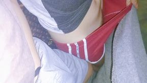 When my neighbors dick gets hOt! Fat cock!