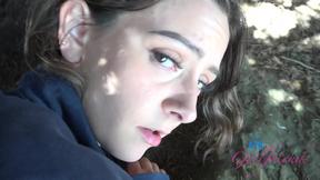 ”GFE Session with Serena Hill sucking & fucking in public”