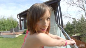 Tina Hot Babe Bootie Pound & Ejaculant Swallow