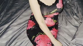 I complained to my stepmother about problems with girls, and she checked me! It's okay - I on her panties