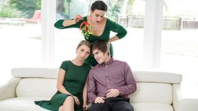 Family Strokes - Hot Teen Lets Her Stepsister's Sugardaddy Fuck Her, Too, To Reap All The Benefits