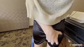 Johntronx - Slim Thai Beauty in High Heels Fucks in All Positions