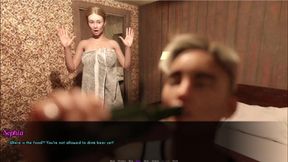 AWAM: The hotel. Sophia and Dylan got a hotel to get kinky