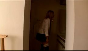 amwf bree olson lexi belle usa woman blonde high heel traveler pink fishnet small dildo masturbation show overseas foreign stude