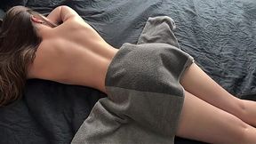 Husband Walks In On Her "Just A Massage" Bullshit, Sees His Wife Getting Fucked