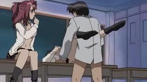 Private Sessions 2 ep1 - Fake professor bangs hot college girls in hentai threesome