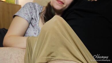 I Just Wanted to Watch TV, But She Had Other Plans...Best GF Ever?