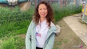 First Butt Sex For Austrian Teenager 18+ Julia Bach At Real Pick Up Street Casting - German