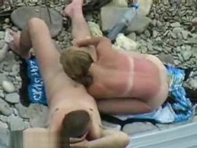Couple Fucks on the Beach
