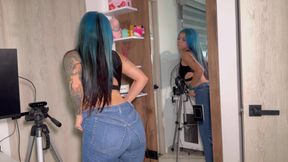 horny and hot latinas eat ass, suck bumps and tits each other until orgasm